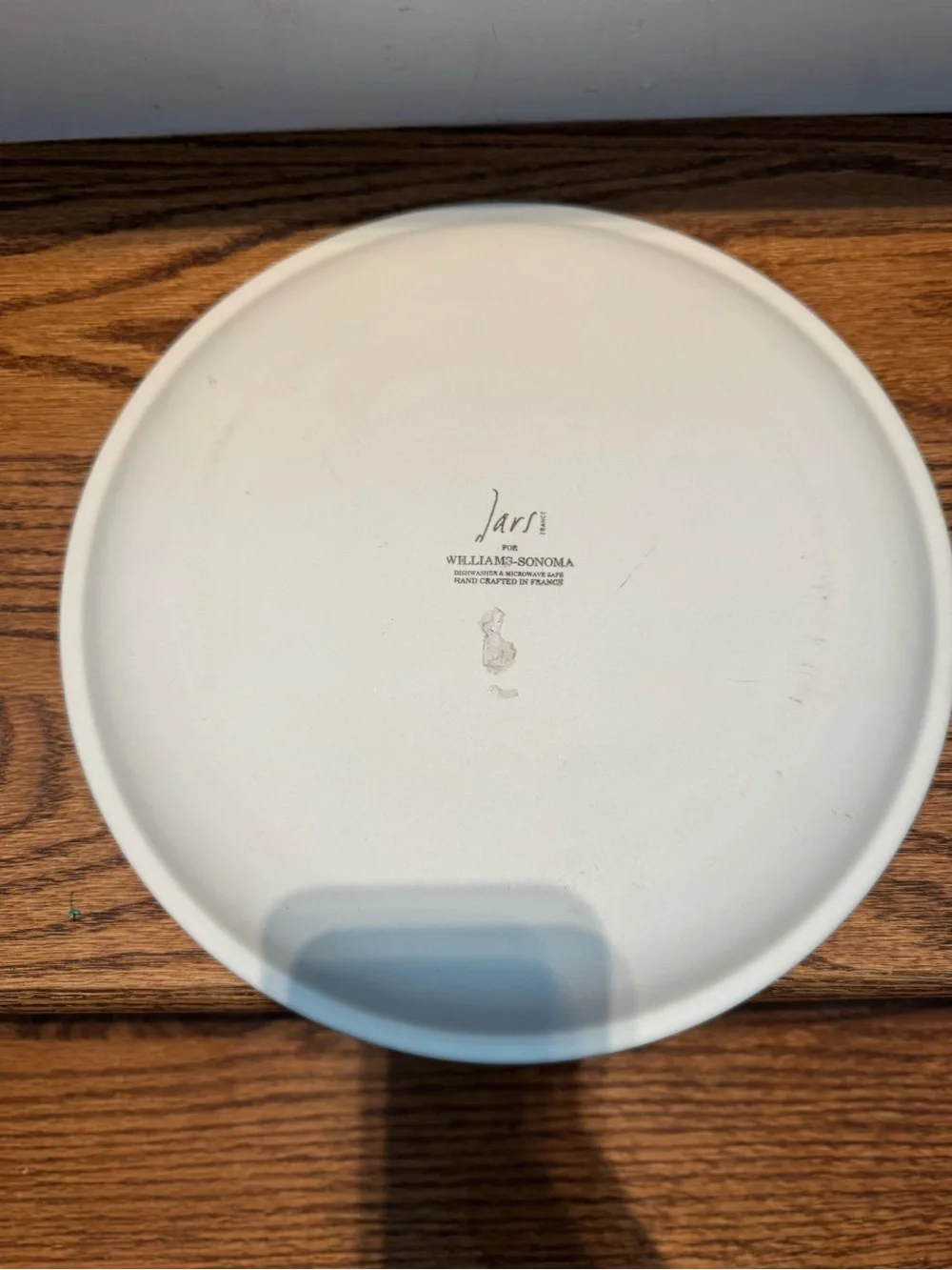 Williams Sonoma Orange Dinner Plate